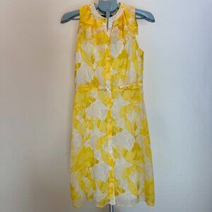 Banana Republic Sleeveless Floral Dress